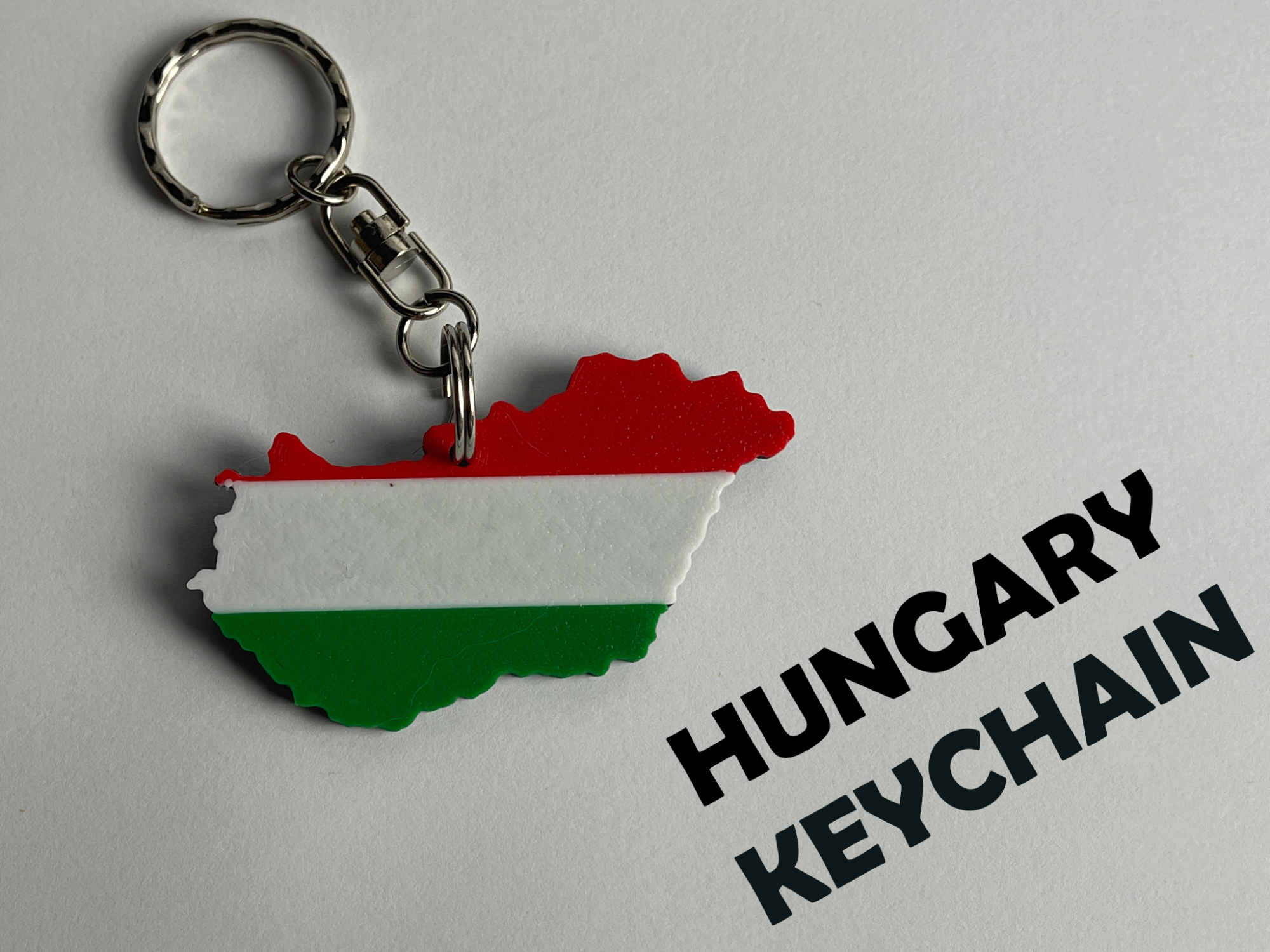 HUNGARY Keychain – Country Silhouette - 3DCuccok | Nexprint: Free 3D ...