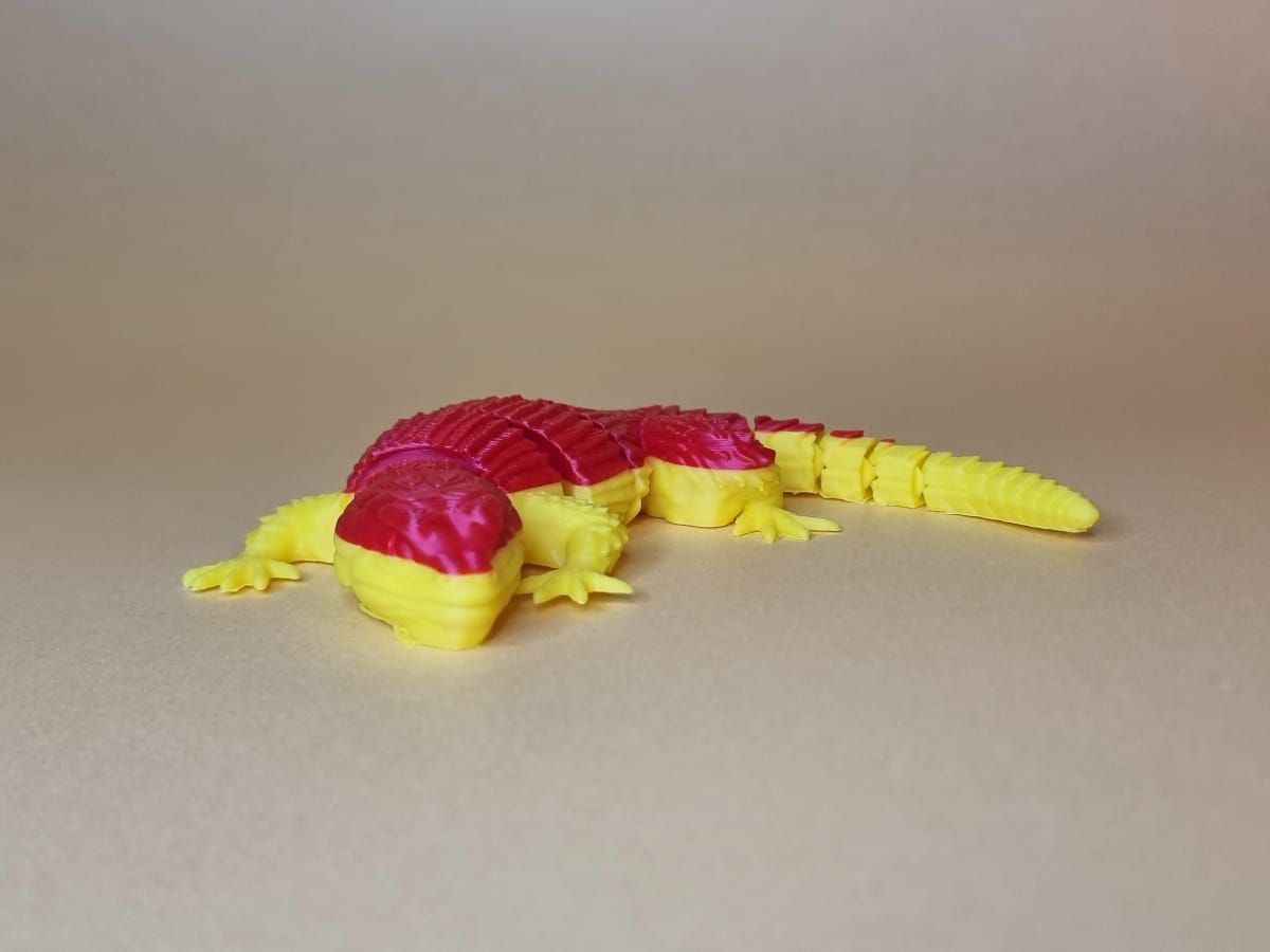 Articulated lizard - 3D Magic | Nexprint: Free 3D Model Downloads