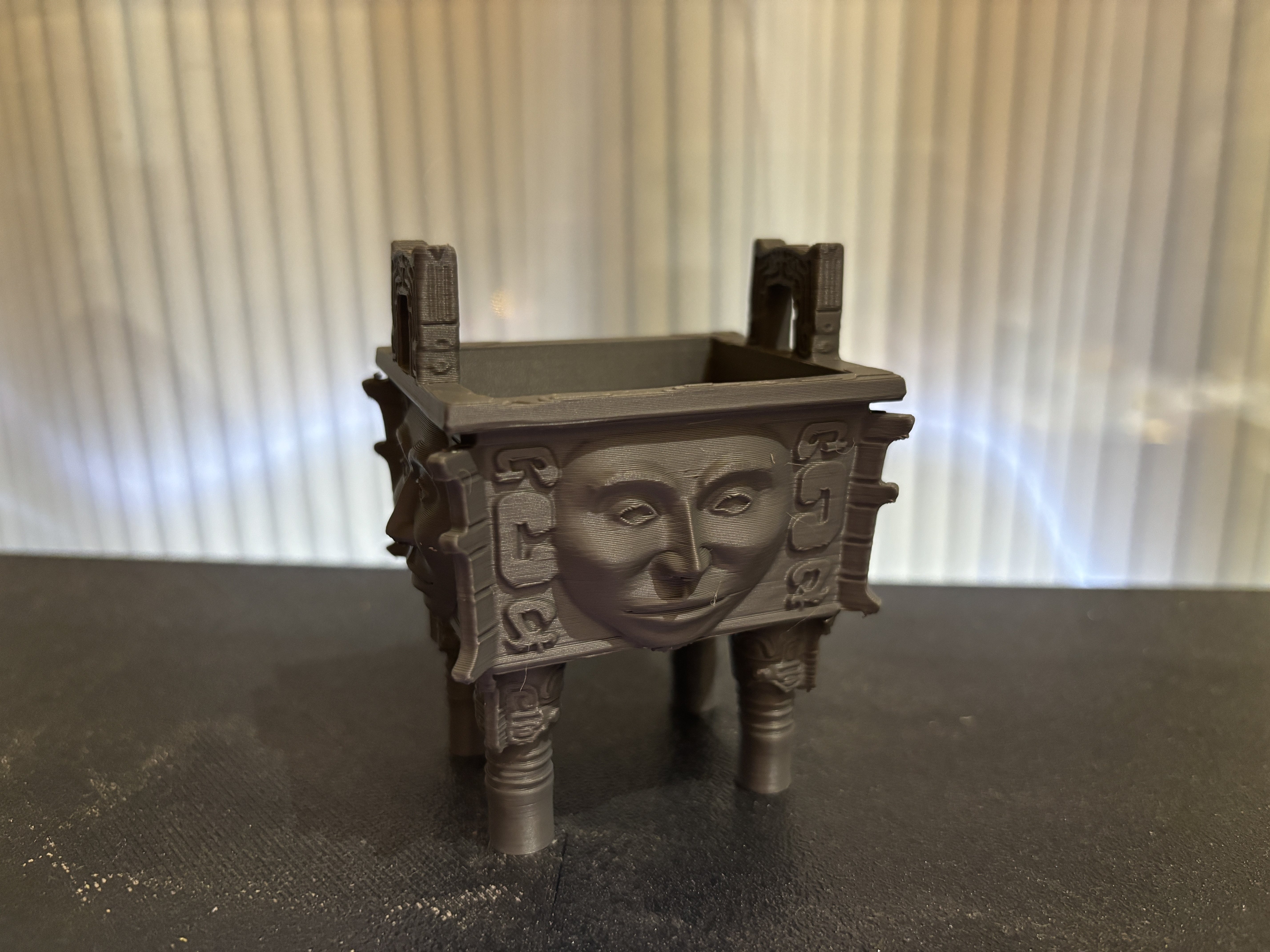 青铜遗珍·人面方鼎- NextPrint 3D Model | 3Drop