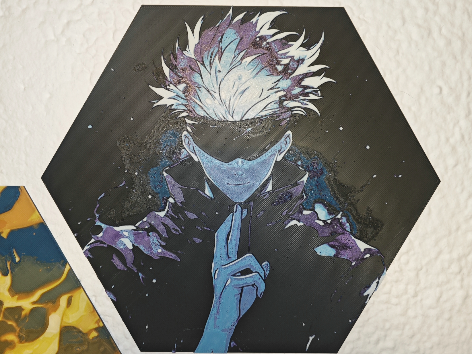 Hueforge Satoru Gojo (Jujutsu Kaisen) modo panal - JGz3DMaker ...