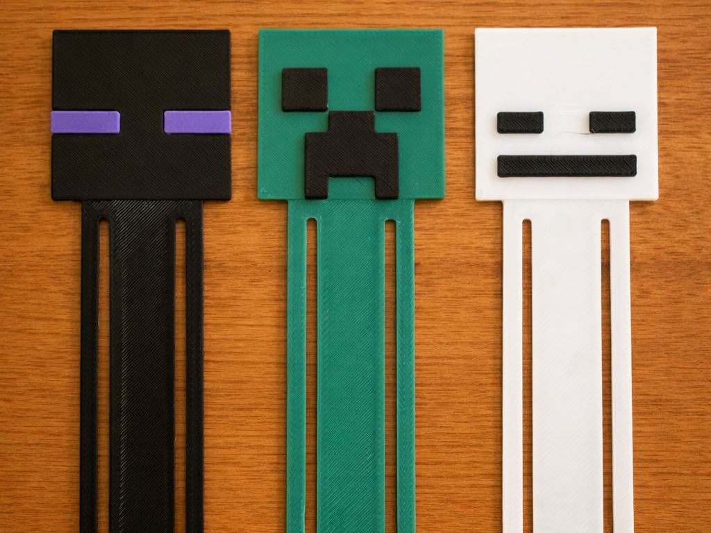 Unique Minecraft Bookmarks Minecraft Bookmarks - Epiales | Nexprint: Free 3D Model Downloads