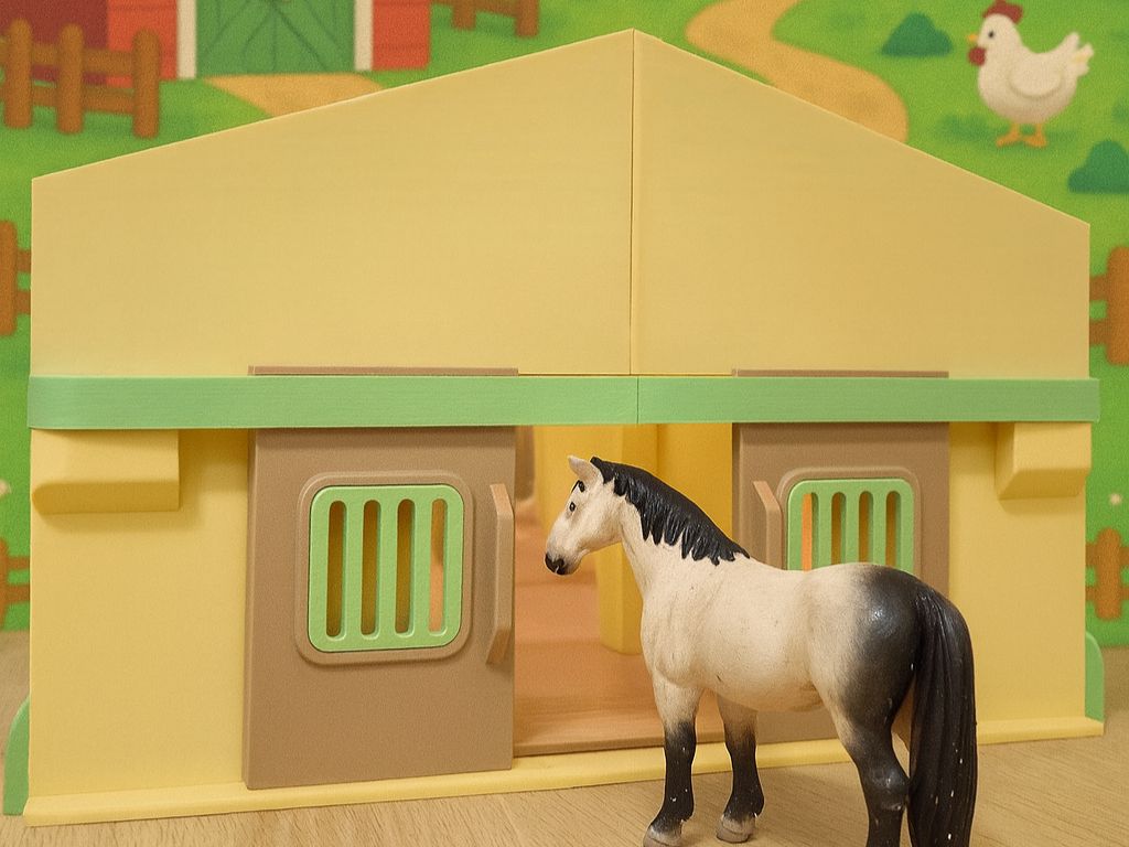 TOY STABLE - SKIPPER07 | Nexprint: Free 3D Model Downloads