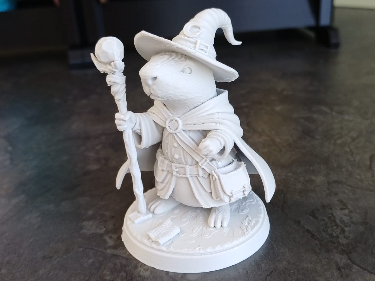 Capybara Wizard Figurine – Cute Fantasy Character - Koffiekoek ...