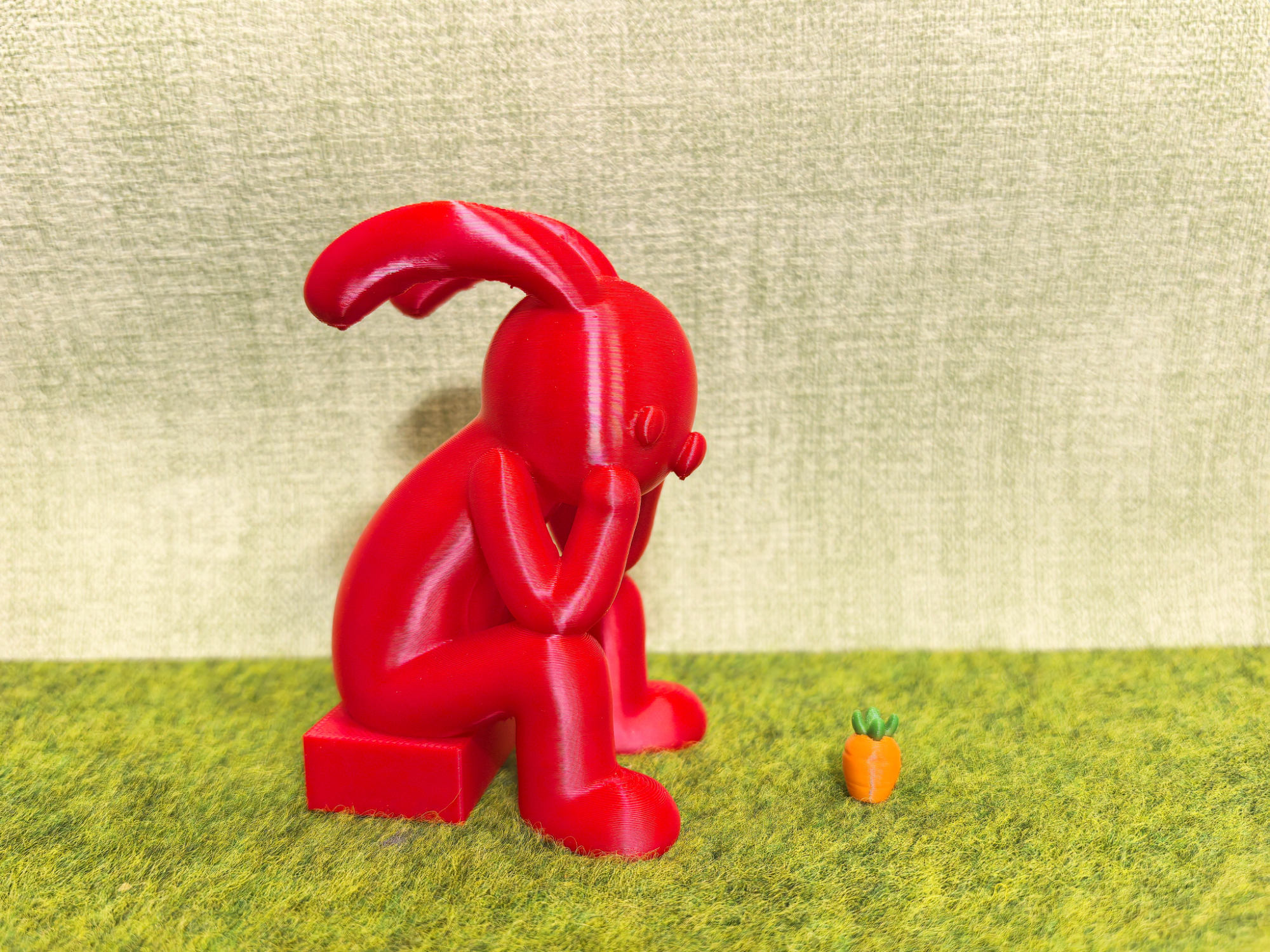 Dazed Rabbit A Dazed Rabbit - 一雕造物 | Nexprint: Free 3D Model Downloads