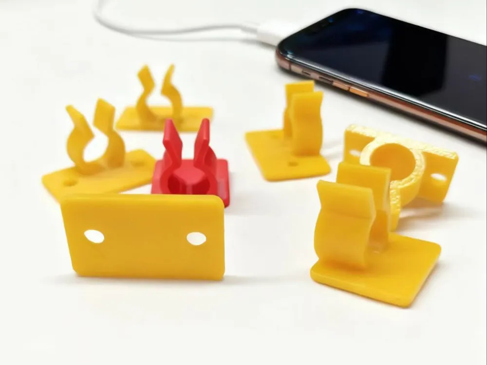 Programming Cable Clips Computer cable management clips that can accommodate two to three ...