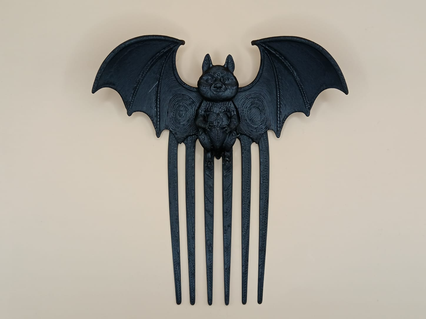 Bat Hair Comb - Aleandrus | Nexprint: Free 3D Model Downloads