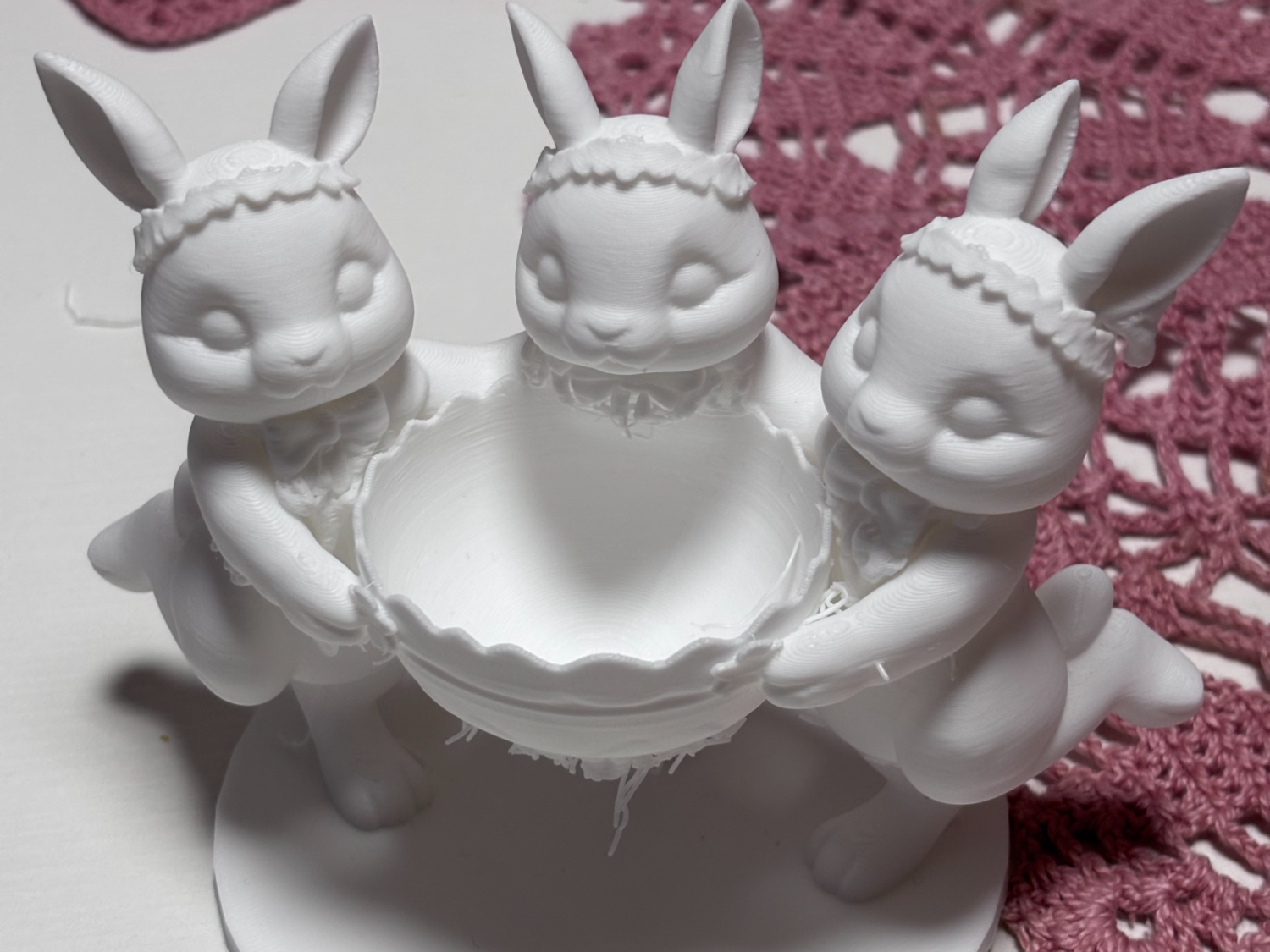 Easter bunny egg holder - Kirimas | Nexprint: Free 3D Model Downloads