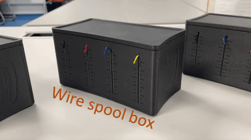 Wire spool box - Mdesign | Nexprint: Free 3D Model Downloads
