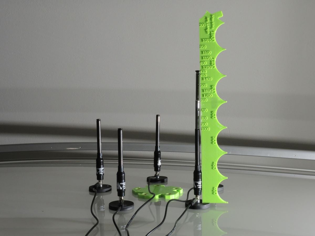 KrakenSDR DOA Antenna Array Template (150 MHz to 1'766 MHz) - NextPrint ...