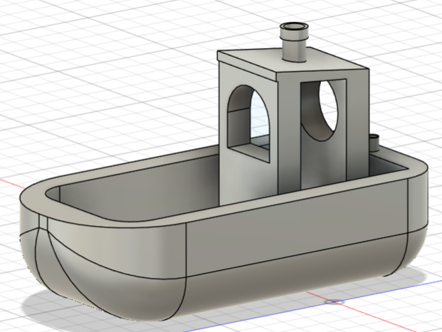 Cargo Ship Benchy - WarriorDragonID | Nexprint: Free 3D Model Downloads