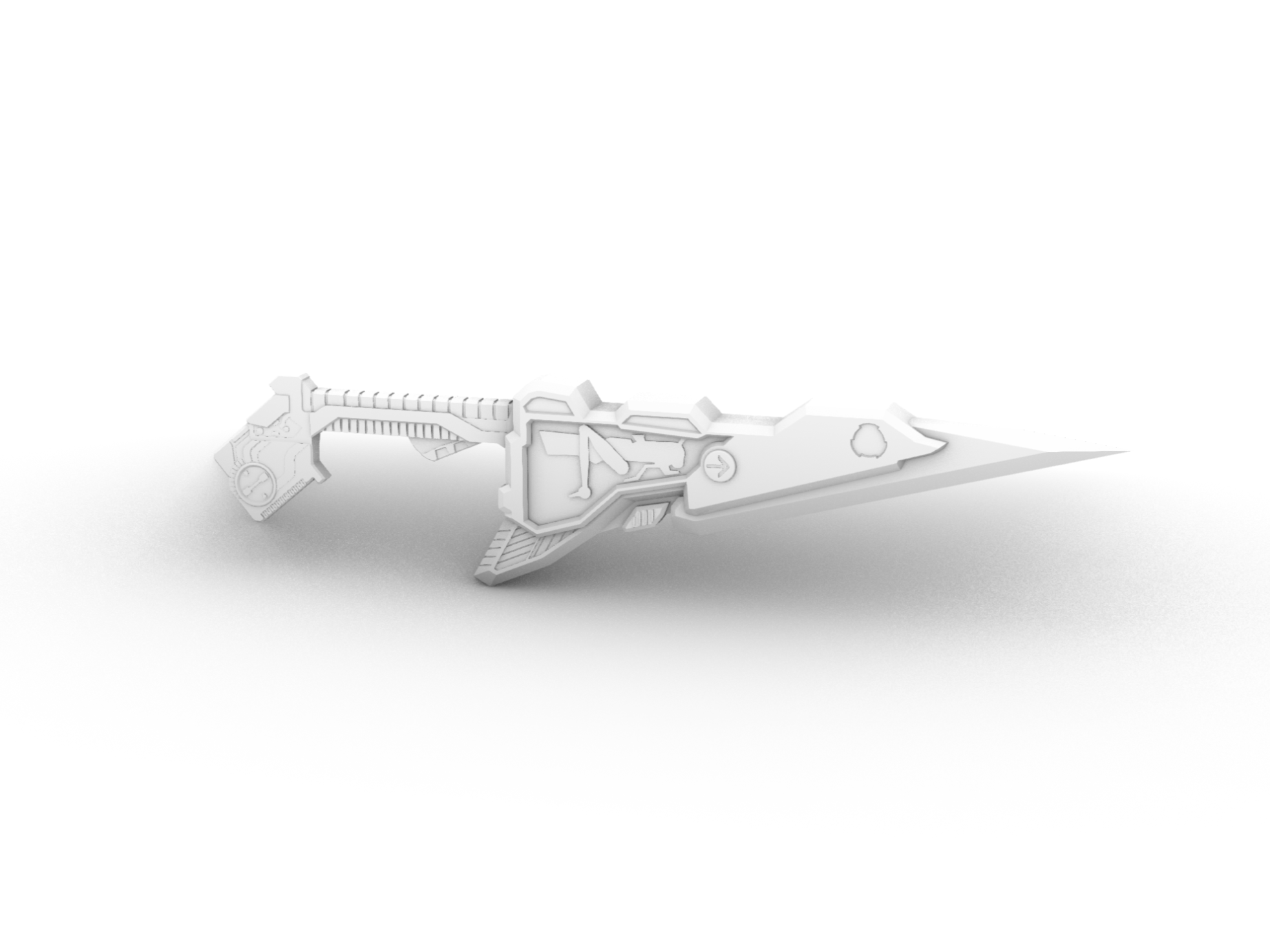 金属蝗虫武器shf可用- NextPrint 3D Model | 3Drop