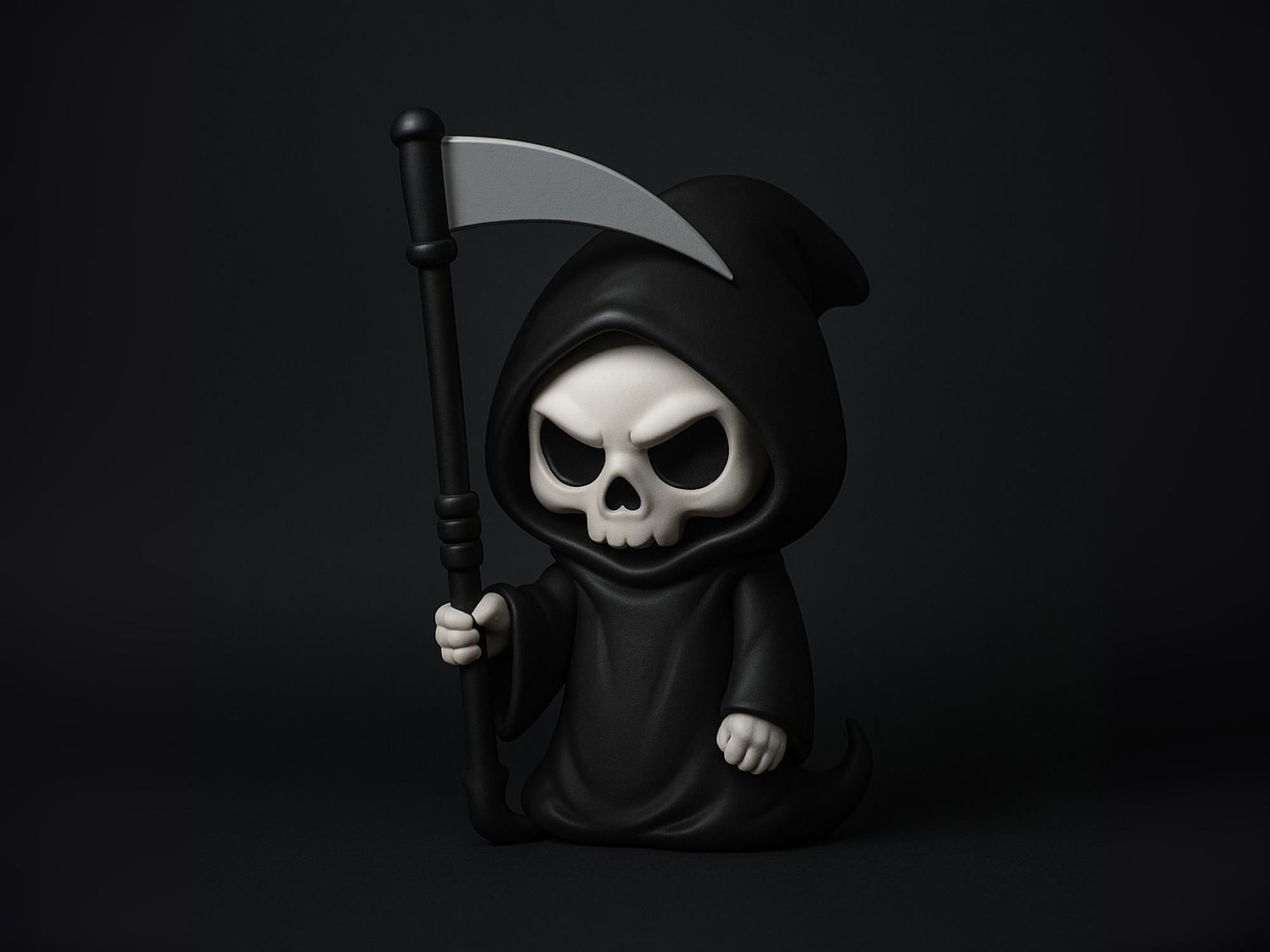 Mini Grim Reaper Figurine - JuliaBecker | Nexprint: Free 3D Model Downloads