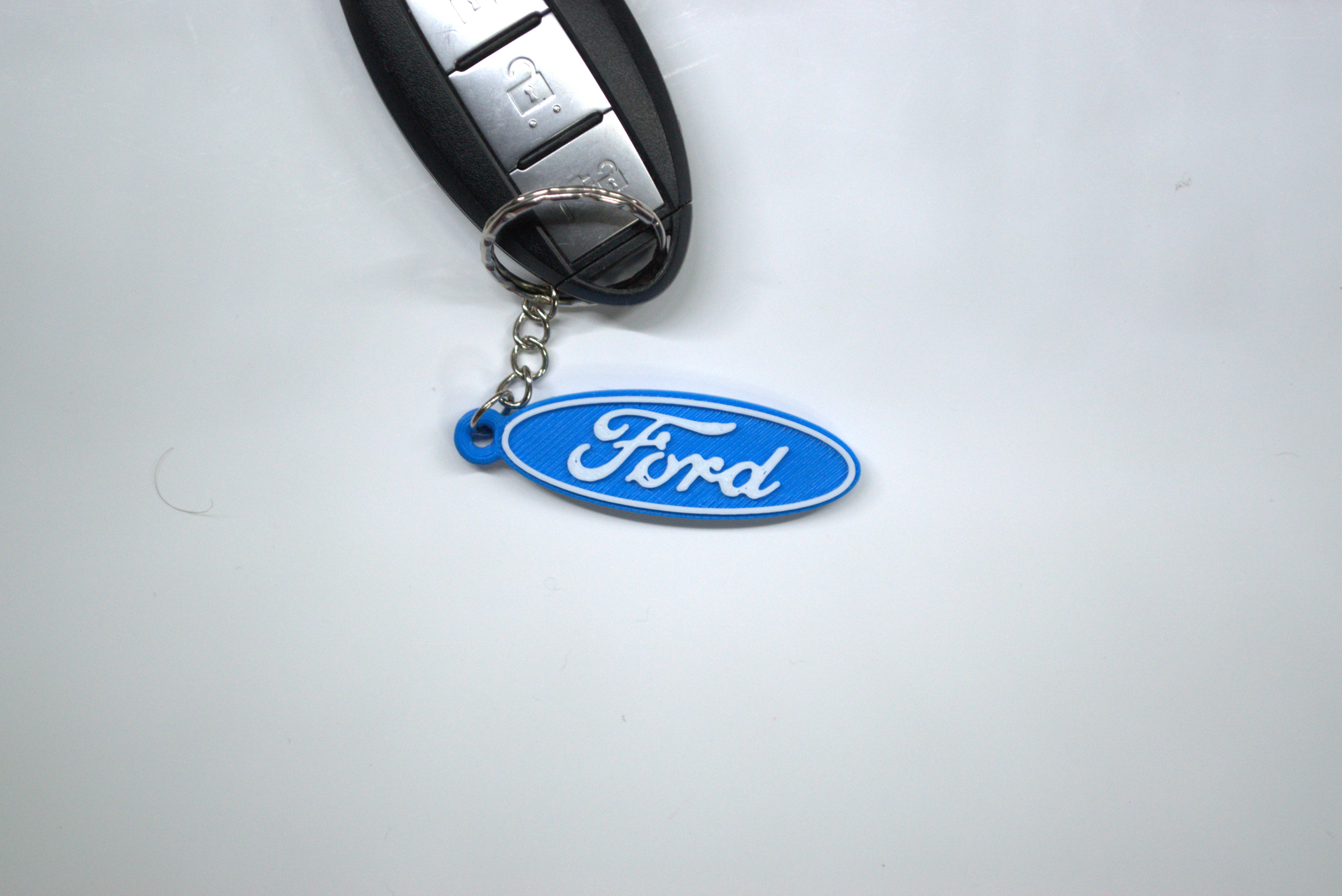 Ford Keychain Script Ford Logo Keychain - NextPrint 3D Model | 3Drop