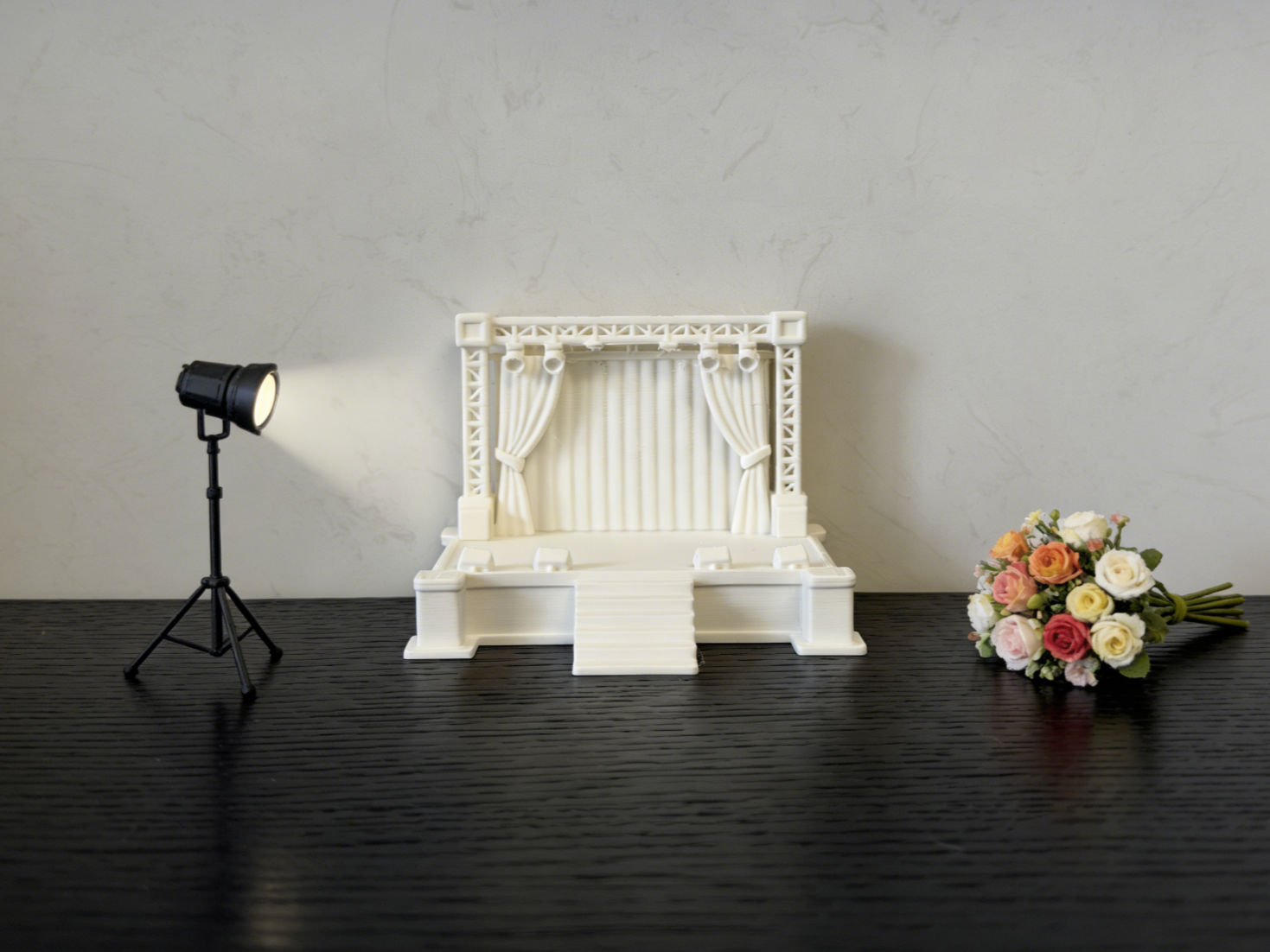 Mini stage, miniature theater - jojo | Nexprint: Free 3D Model Downloads