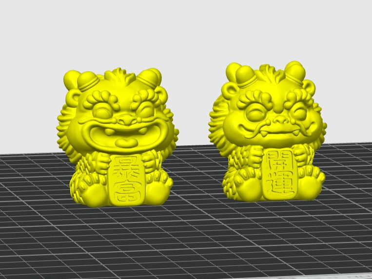 狮子-开运暴富- NextPrint 3D Model | 3Drop