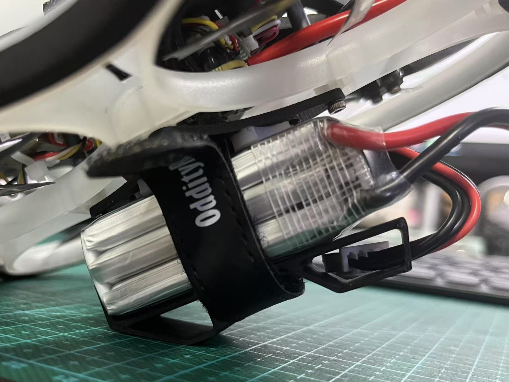 Miniature, lightweight 3S battery protection base for FPV racing drones ...