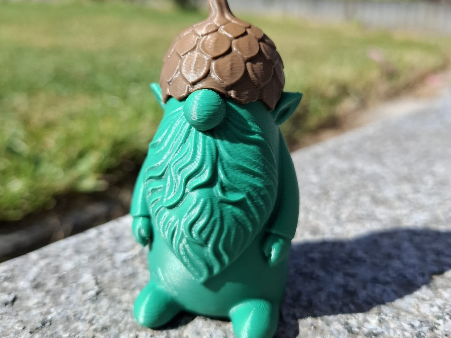 Gnome of the Oak – Acorn Cap Figurine - Koffiekoek | Nexprint: Free 3D ...
