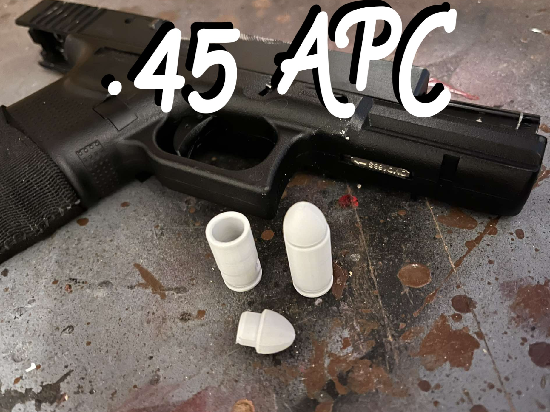 Imitation .45 ACP Auto cartridge - Ainon3Dprint | Nexprint: Free 3D ...