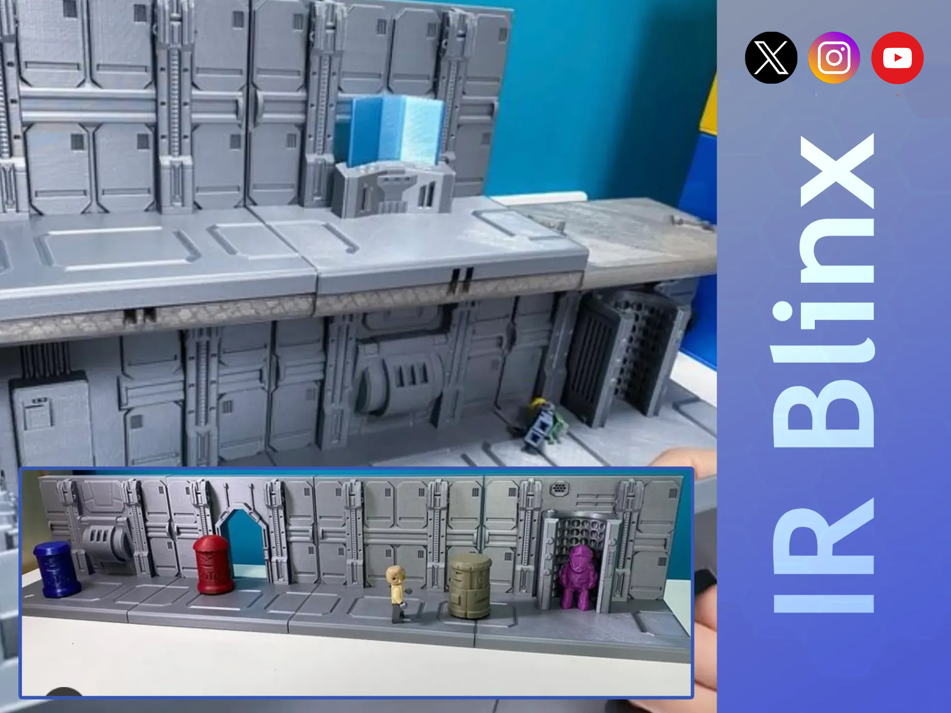 SF Playset Interiors - irblinx | Nexprint: Free 3D Model Downloads