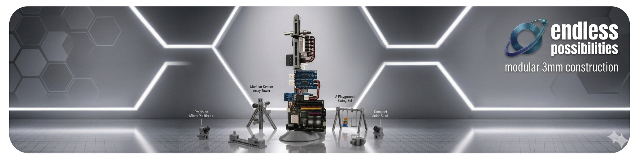 m3z - starterset - minimal modular micro construction elements 3mm ...