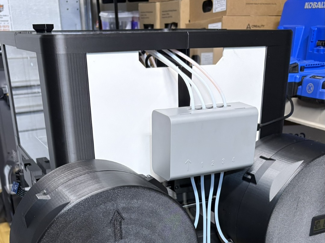 Flashforge AD5X Enclosure and Drybox filament passthrough mod ...