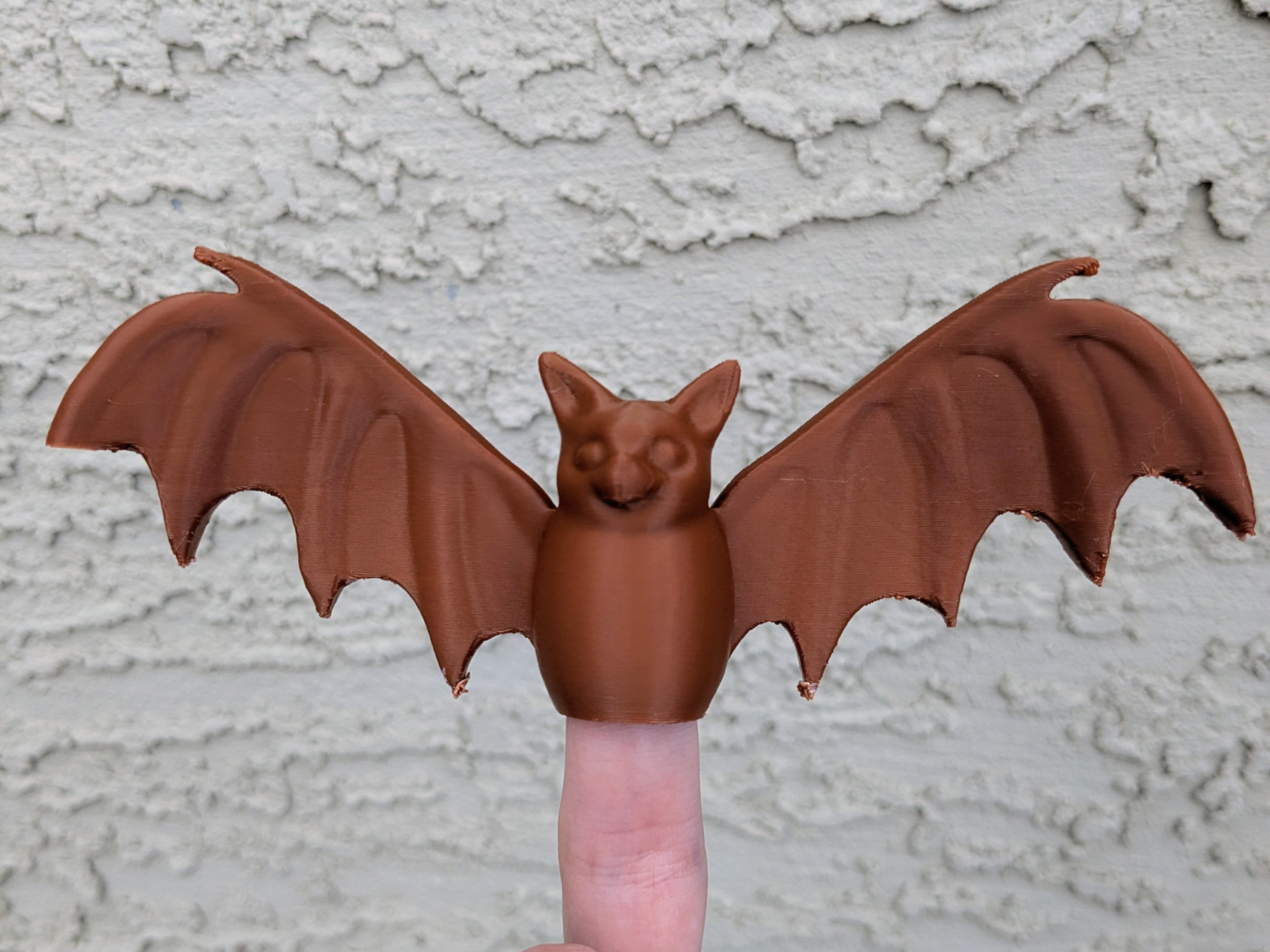 Bat Finger Puppet - Katerina Dicker | Nexprint: Free 3D Model Downloads