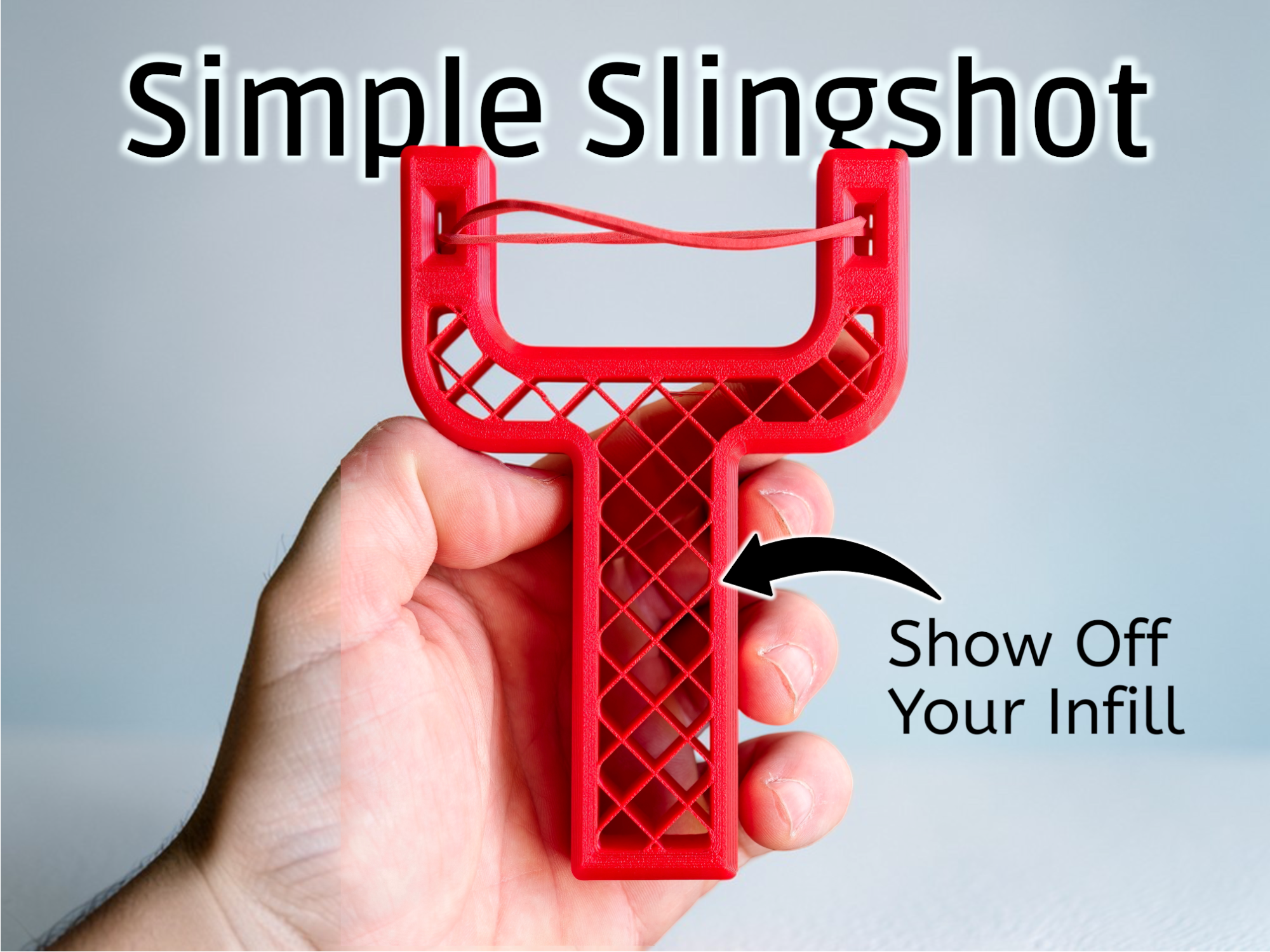 Simple Slingshot - TomczukCustoms | Nexprint: Free 3D Model Downloads