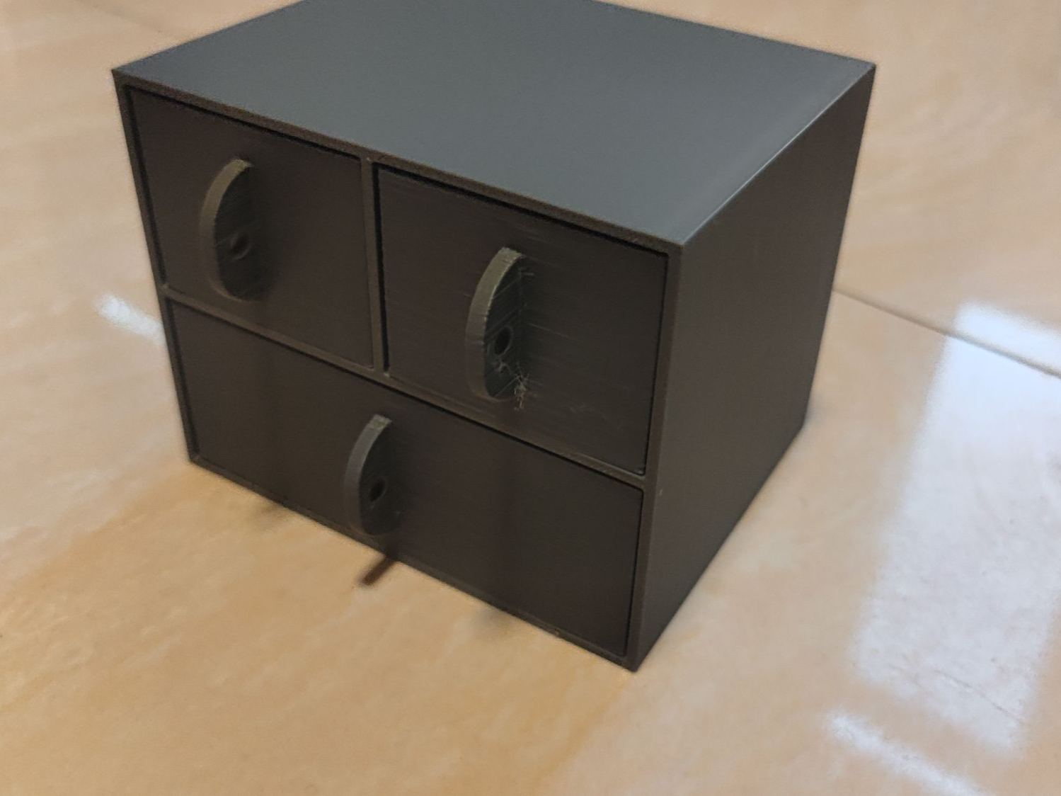 Three-drawer storage - 手工DIY | Nexprint: Free 3D Model Downloads