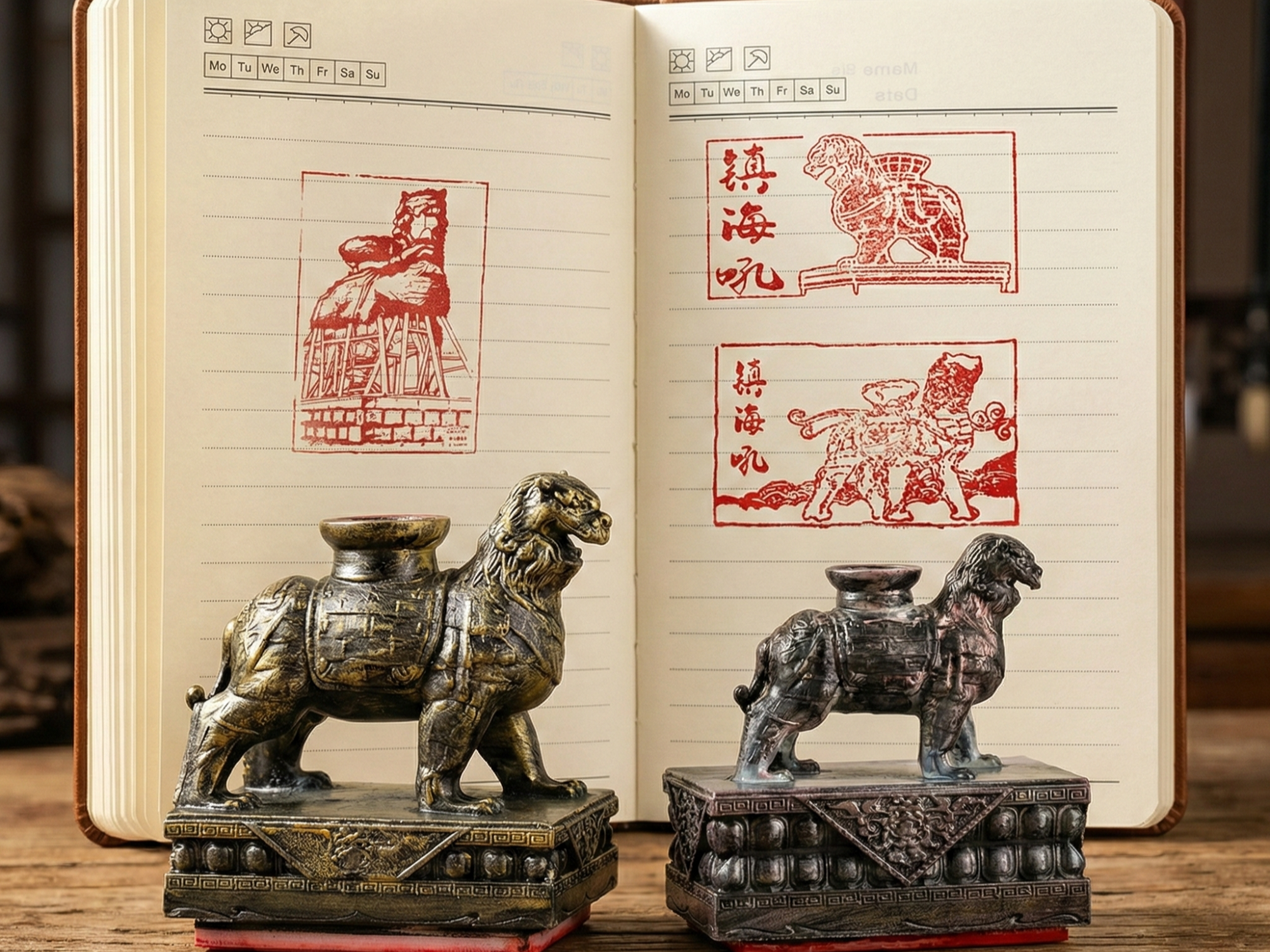 沧州铁狮子- 镇海吼（中国古代铸铁艺术珍品） - NextPrint 3D Model