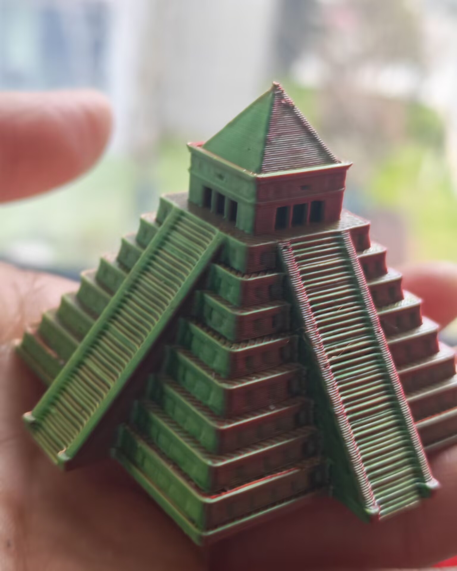 Maya Pyramids Modal Mayan Pyramids - 3d打印星空 | Nexprint: Free 3D Model Downloads