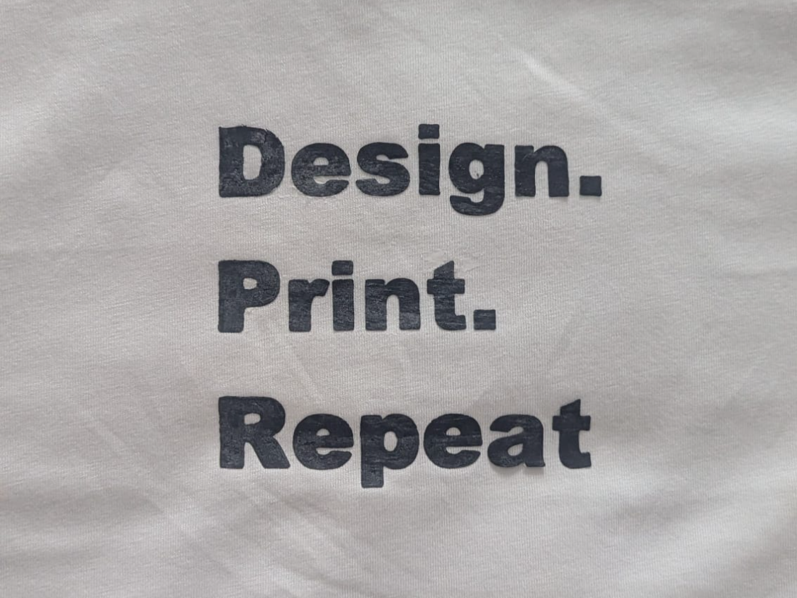 Repeat Print Alternative t-shirt