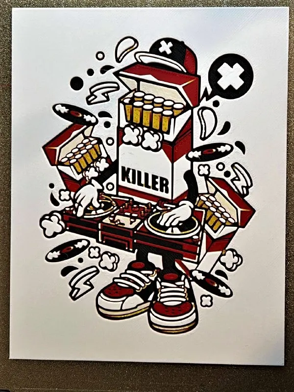 Hueforg Cigarretes Kill - Thorpedito3D | Nexprint: Free 3D Model Downloads