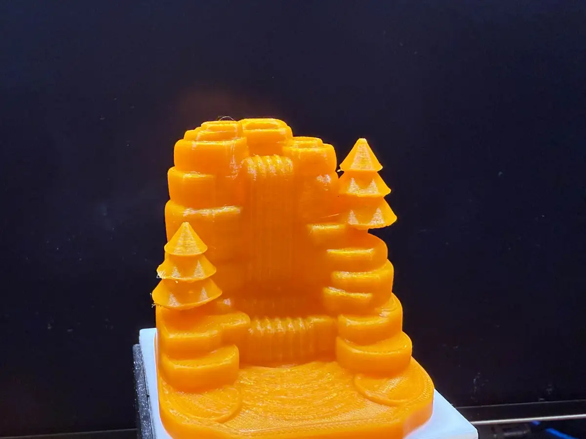 Miniature Waterfall Scene - Unkonw# | Nexprint: Free 3D Model Downloads