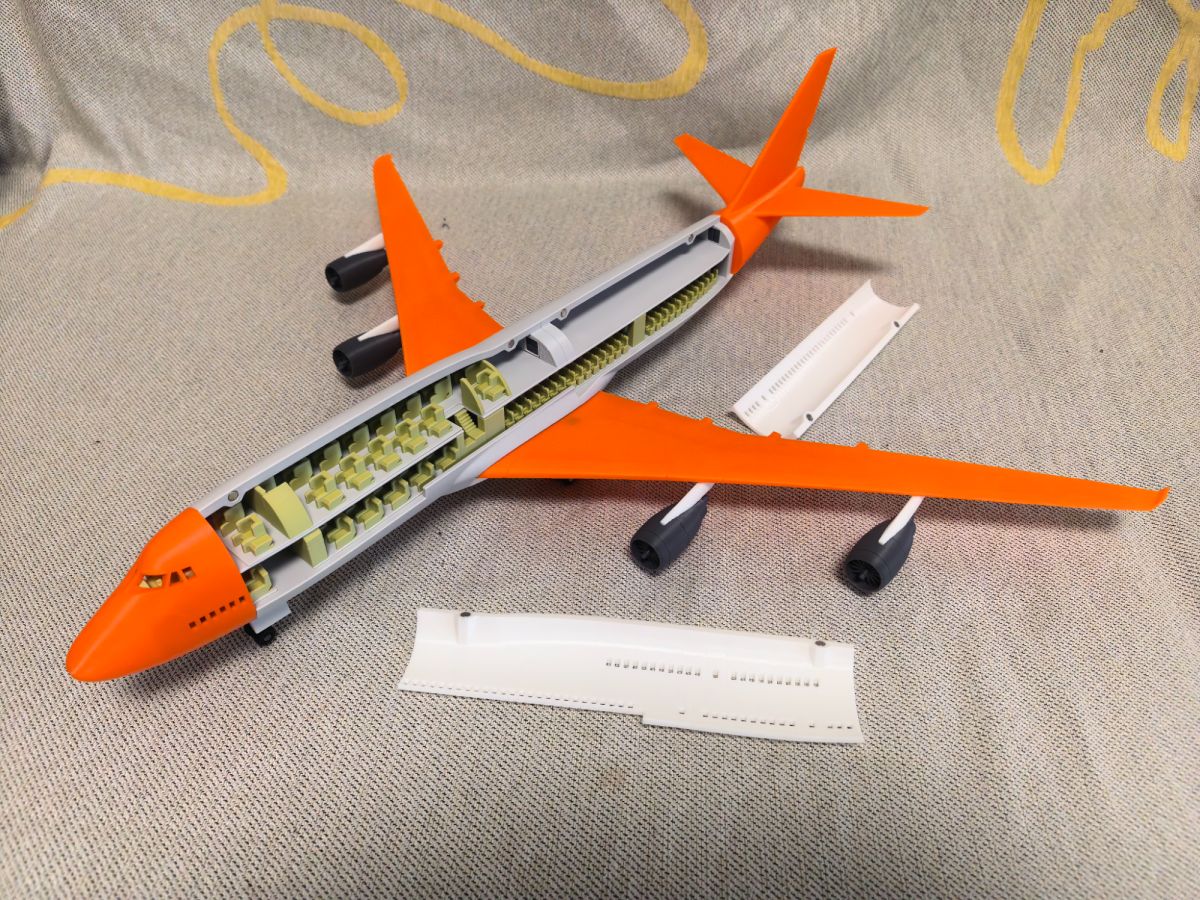 Boeing 747 - 天门计划| Nexprint: Free 3D Model Downloads