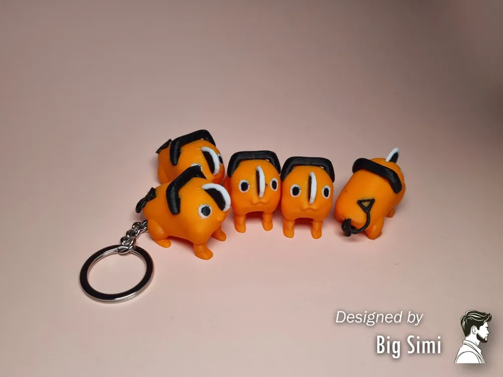 Pochita Cute - Big Simi | Nexprint: Free 3D Model Downloads