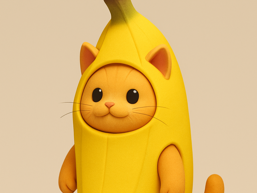 cat banana - Nemo | Nexprint: Free 3D Model Downloads