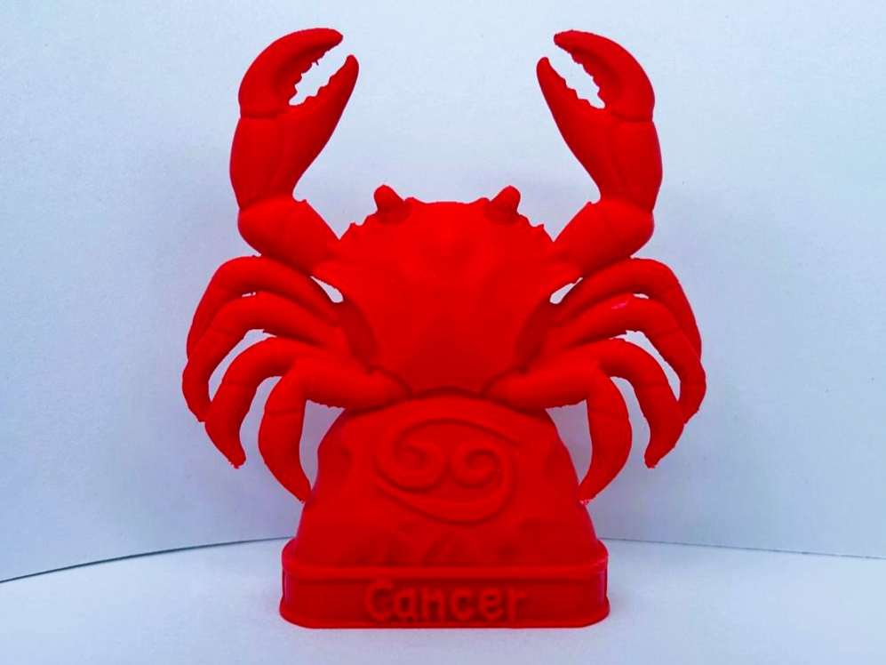Zodiac Cancer - 3D Liii | Nexprint: Free 3D Model Downloads