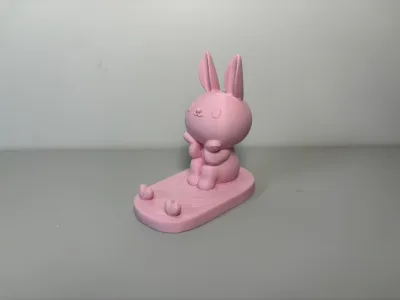 Rabbit Phone Stand Inspired by the Night Sky - create lab | Nexprint ...