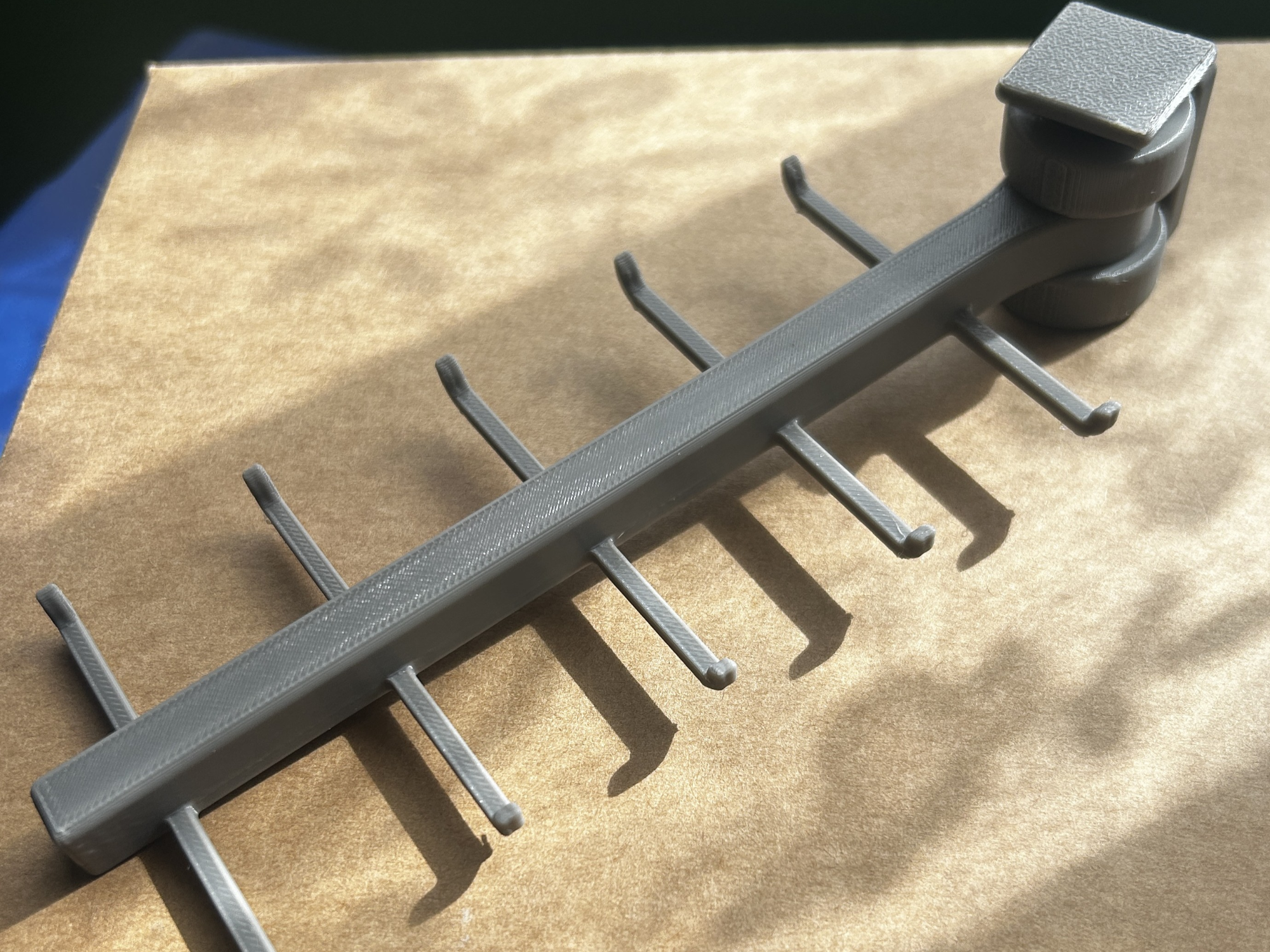 Swinging 180° Utensil Rack - SuTzu | Nexprint: Free 3D Model Downloads