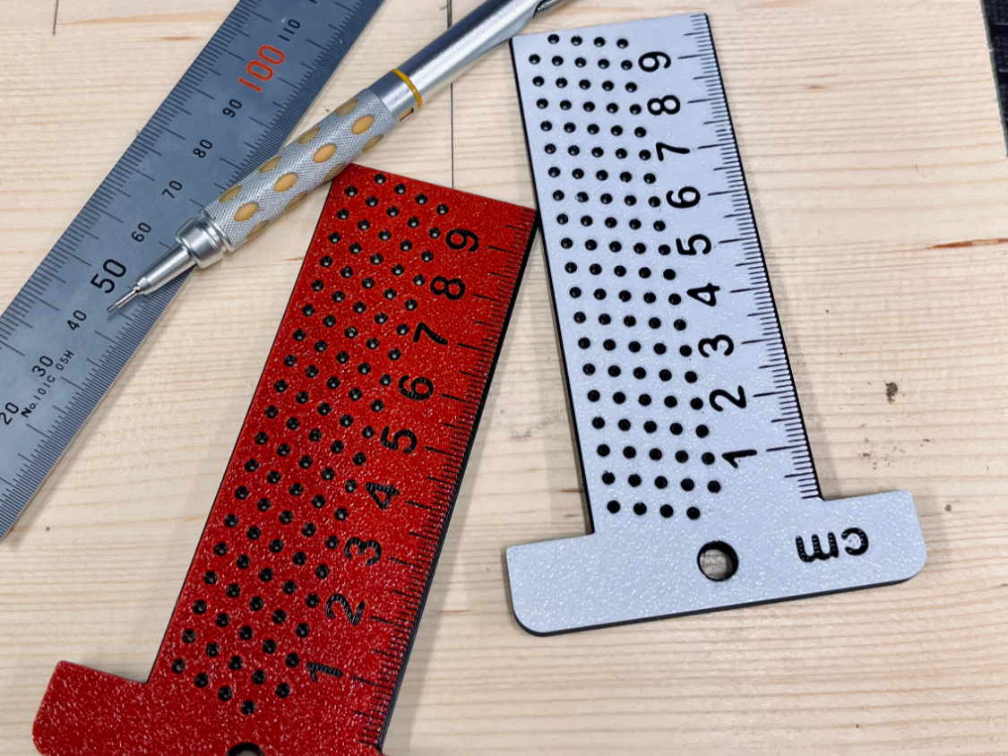 T Ruller 10 cm 0.4mm nozzle - KL Worx | Nexprint: Free 3D Model Downloads