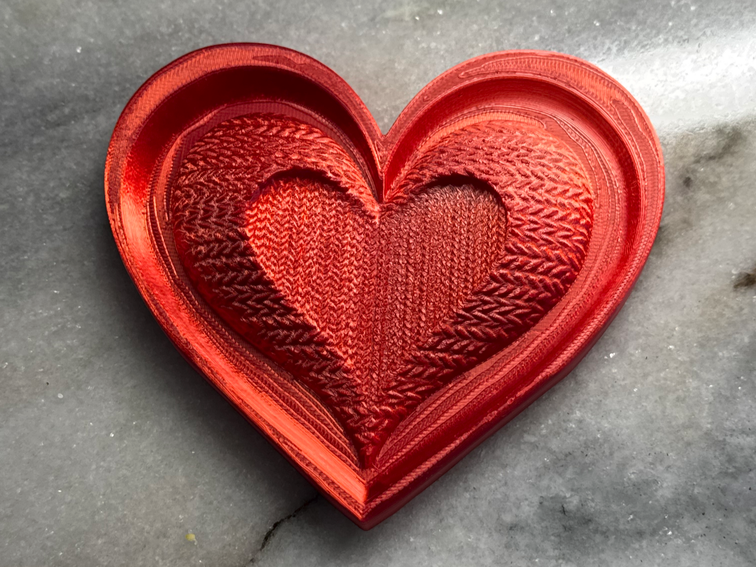 Heart of Knitted Hearts - theStonefox | Nexprint: Free 3D Model Downloads
