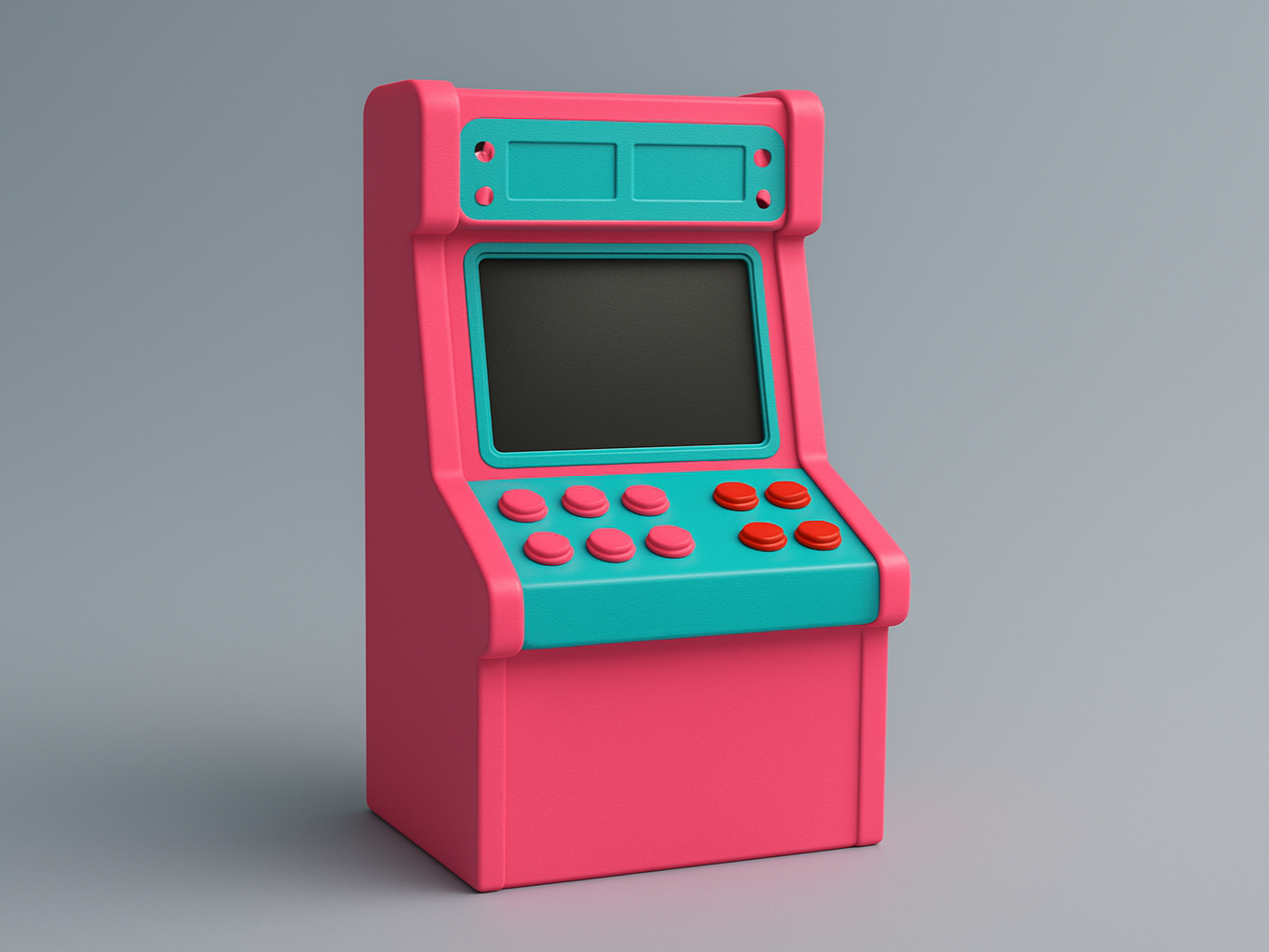 Mini Arcade Machine - JuliaBecker | Nexprint: Free 3D Model Downloads