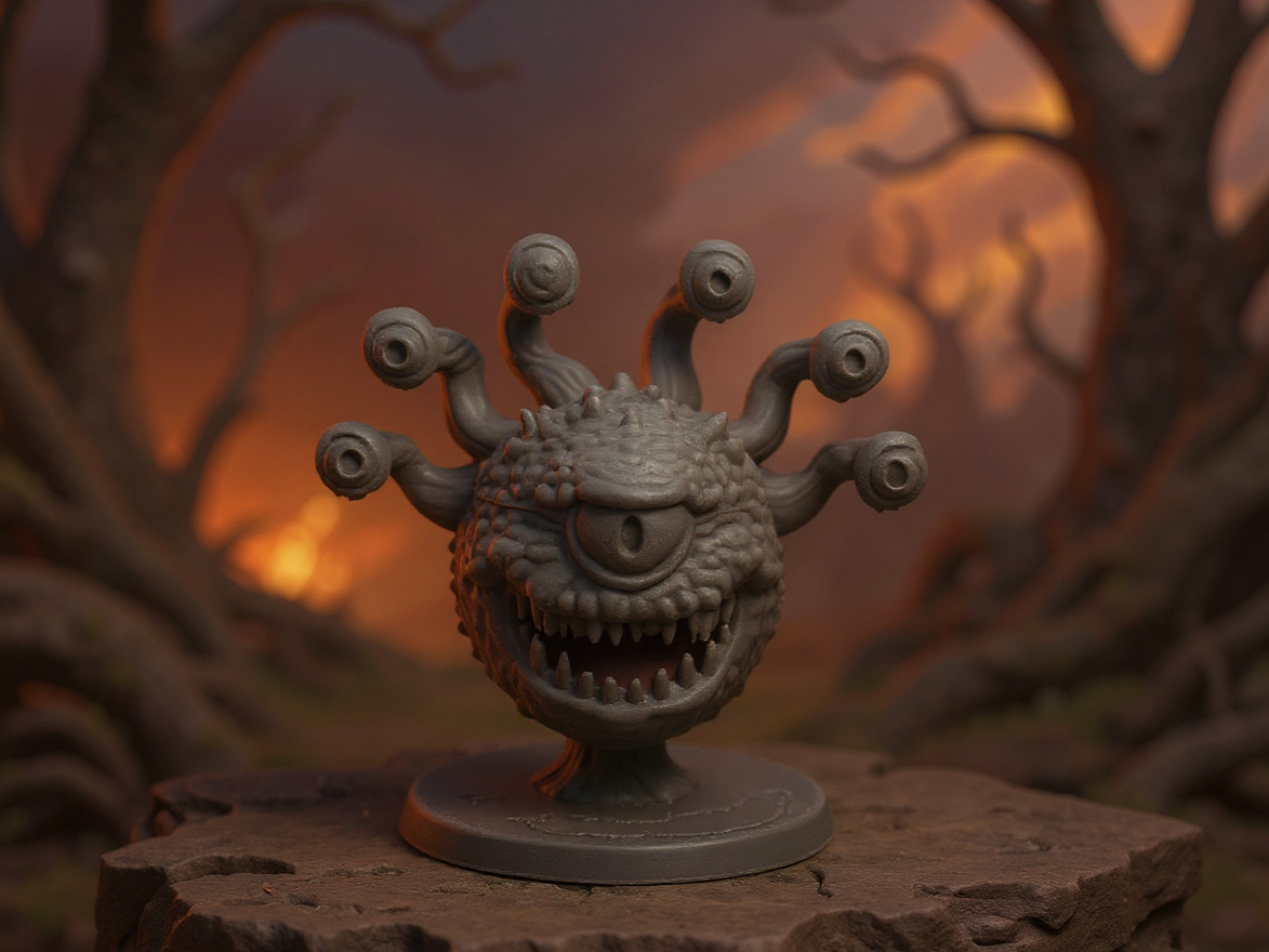 Beholder - DND monster - everythingDND | Nexprint: Free 3D Model Downloads