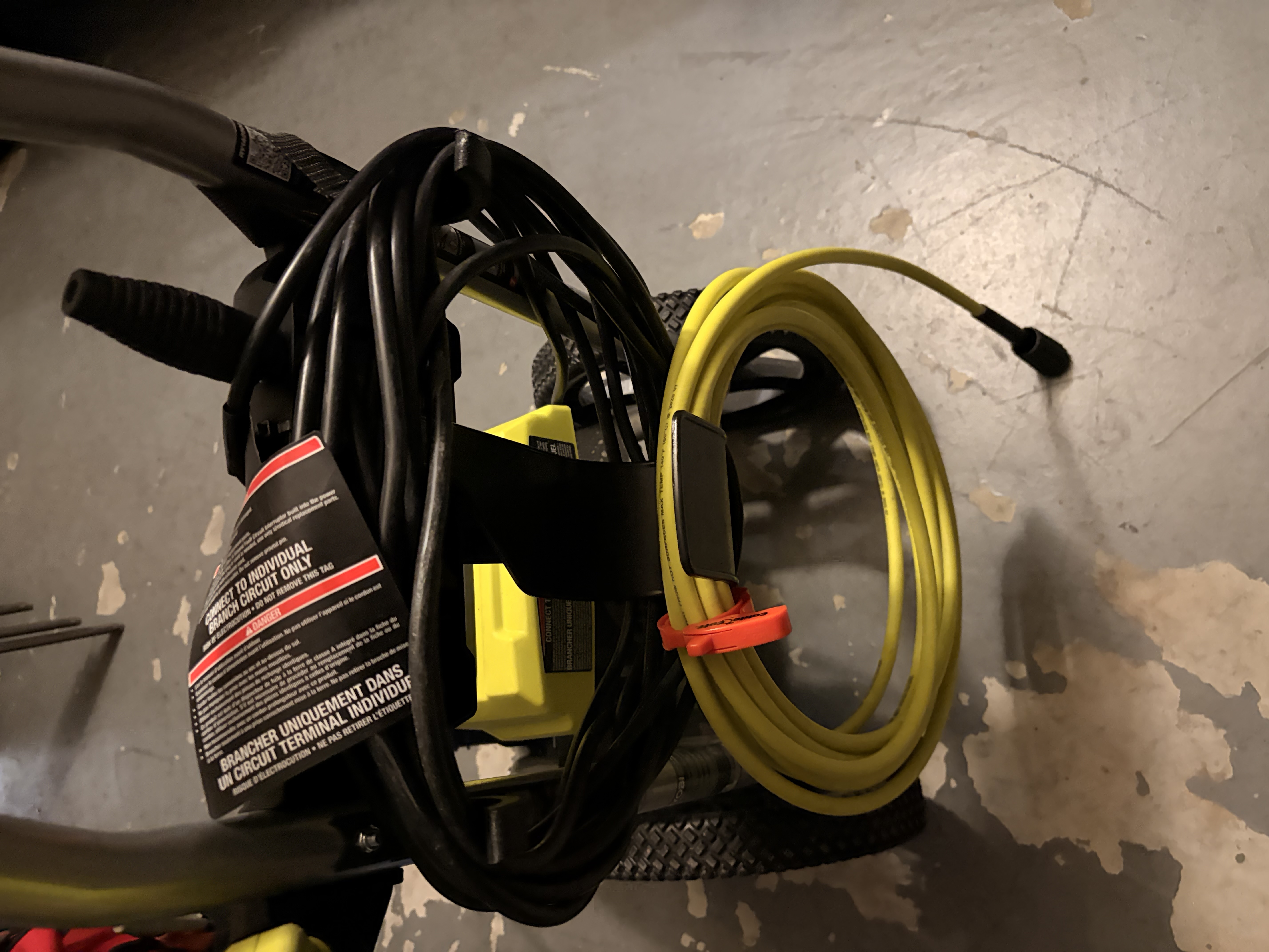 Ryobi Pressure Washer Cord hook - OEM Hardware - NextPrint 3D Model | 3Drop