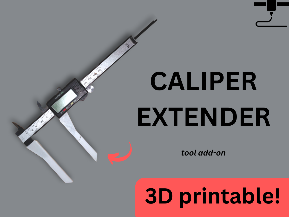 Caliper Extender - twyt | Nexprint: Free 3D Model Downloads