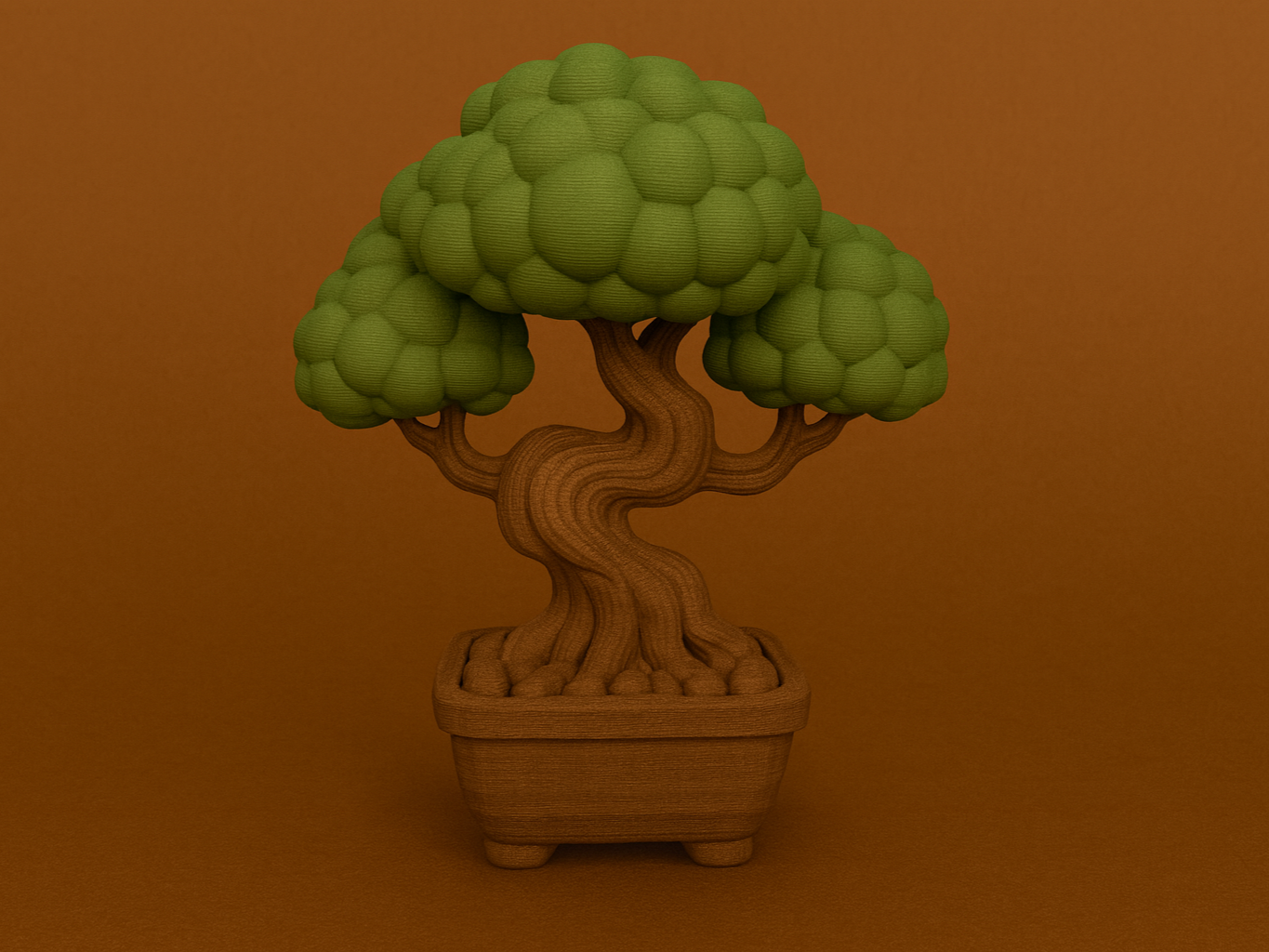 Mini Bonsai Tree - JuliaBecker | Nexprint: Free 3D Model Downloads
