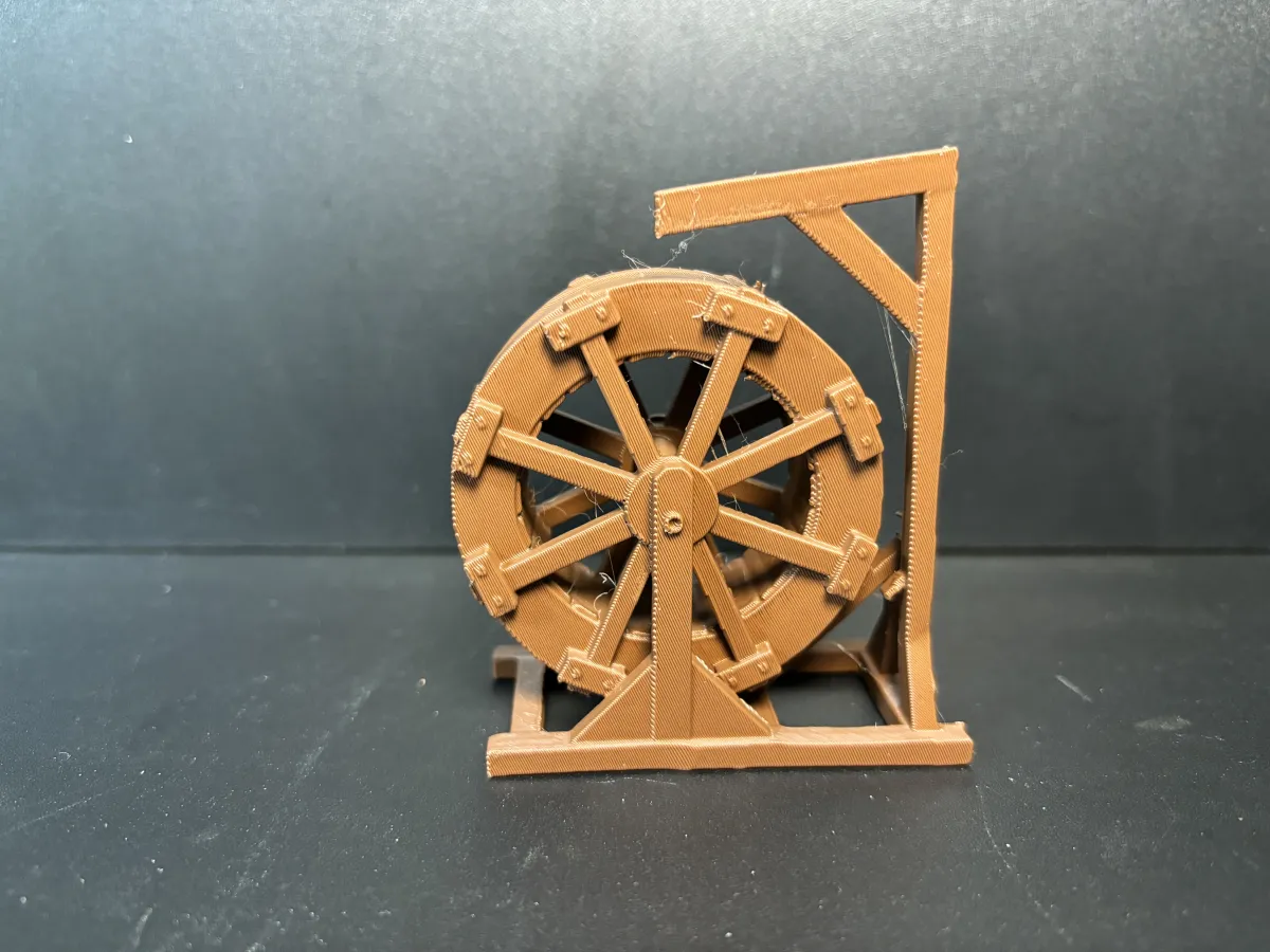 Traditional Cultural Waterwheel Model for Aquarium and Home Decorations ...