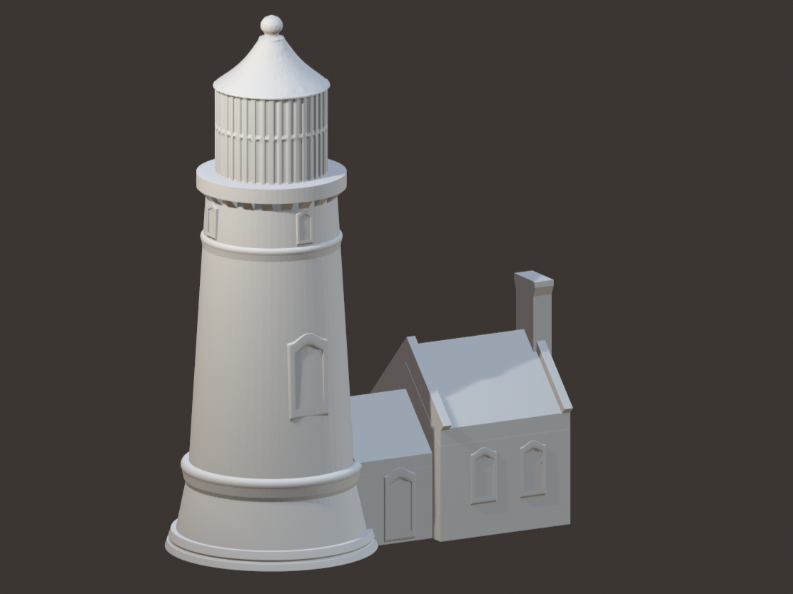 Heceta Head Lighthouse - BenjiK | Nexprint: Free 3D Model Downloads