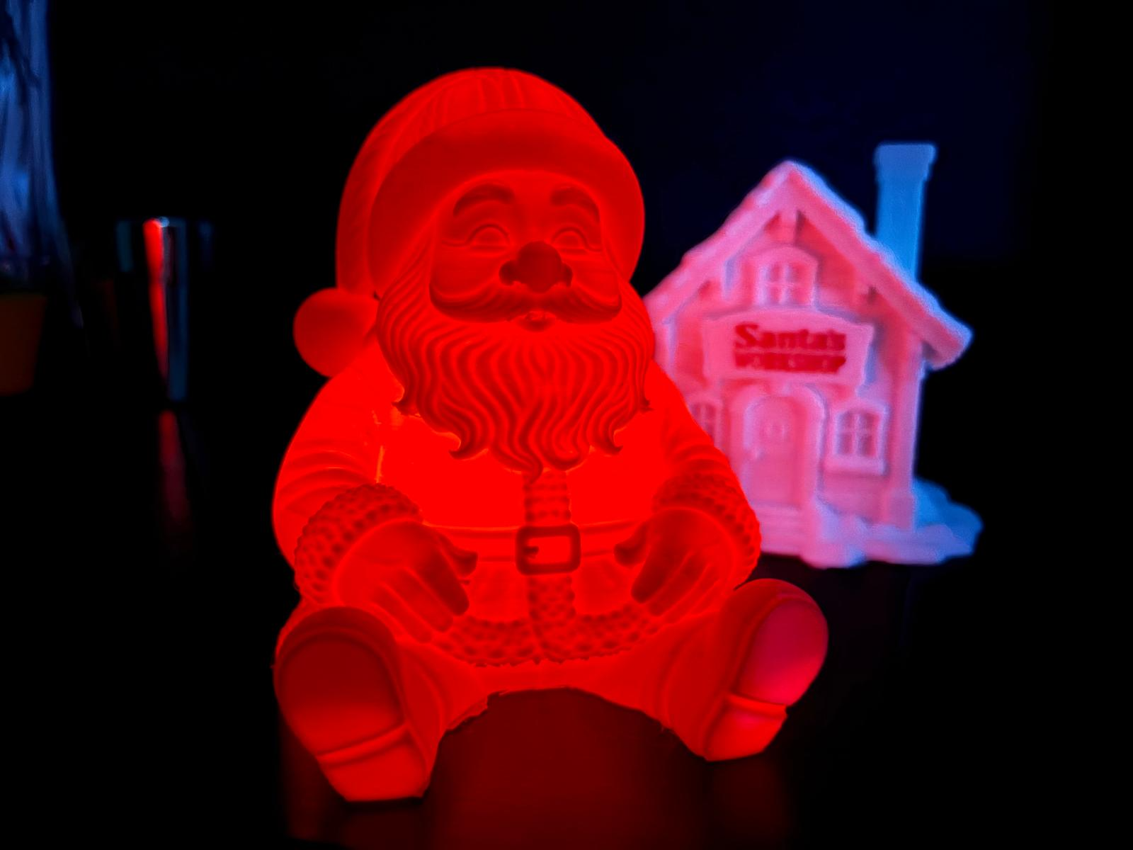 Santa claus-LED LIGHT - BondFire | Nexprint: Free 3D Model Downloads