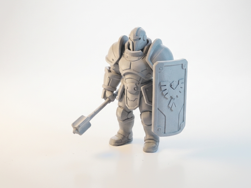 Galactic's Bot Galactic Bot Warrior Robot Figurine Fantasy 3D Printable - Marjers ...